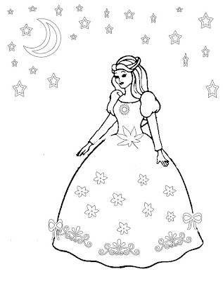 Barbie Wedding Dress Coloring Pages – Colorings.net